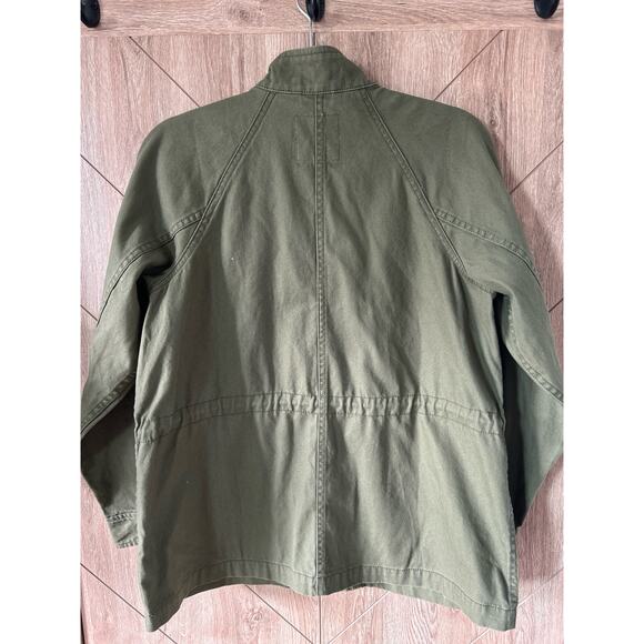 Madewell Northover Utility Workwear Military Jacket Sold Out Desert Olive Size S - Picture 3 of 8